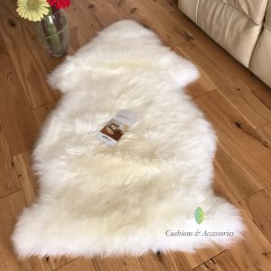 Ivory 60cm x 105cm Bowron Sheepskin Rug