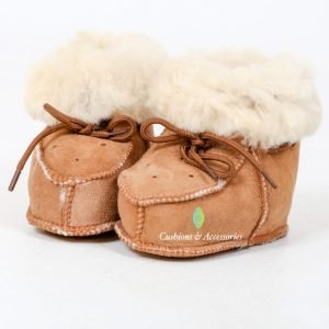Chestnut Baby & Toddler Merino Sheepskin Slippers